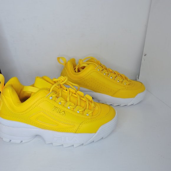 Fila Disruptor 2 women's canary yellow brand new - Picture 2 of 4
